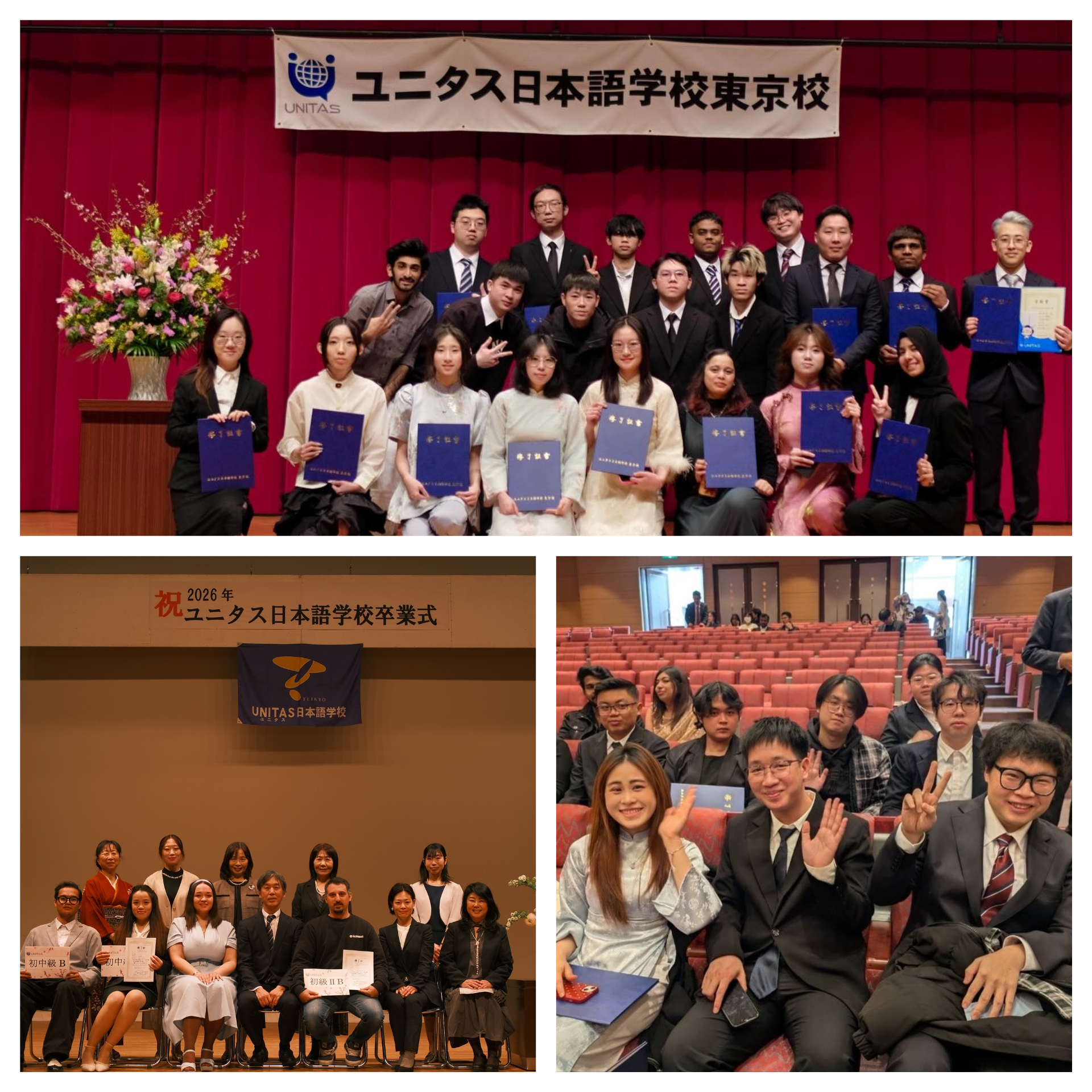 Học viên Amschool tham dự lễ tốt nghiệp tại trường năm 2026