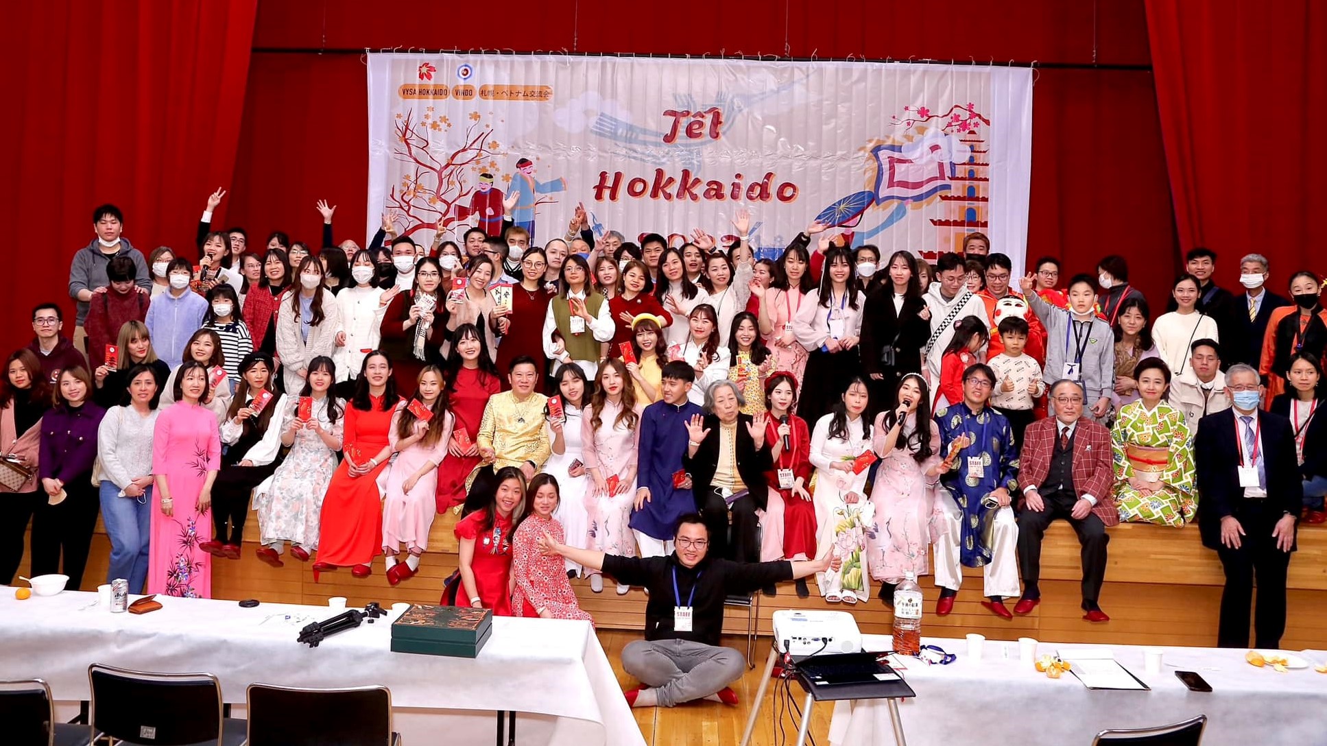 Học viên Amschool tham gia sự kiện "Tết Hokkaido"