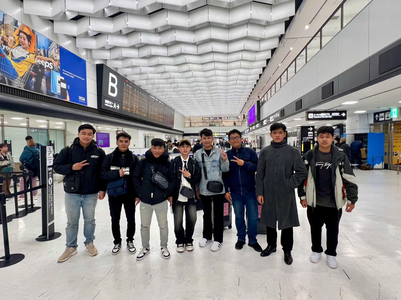 Học viên Amschool tham gia Du học phát báo Daniel