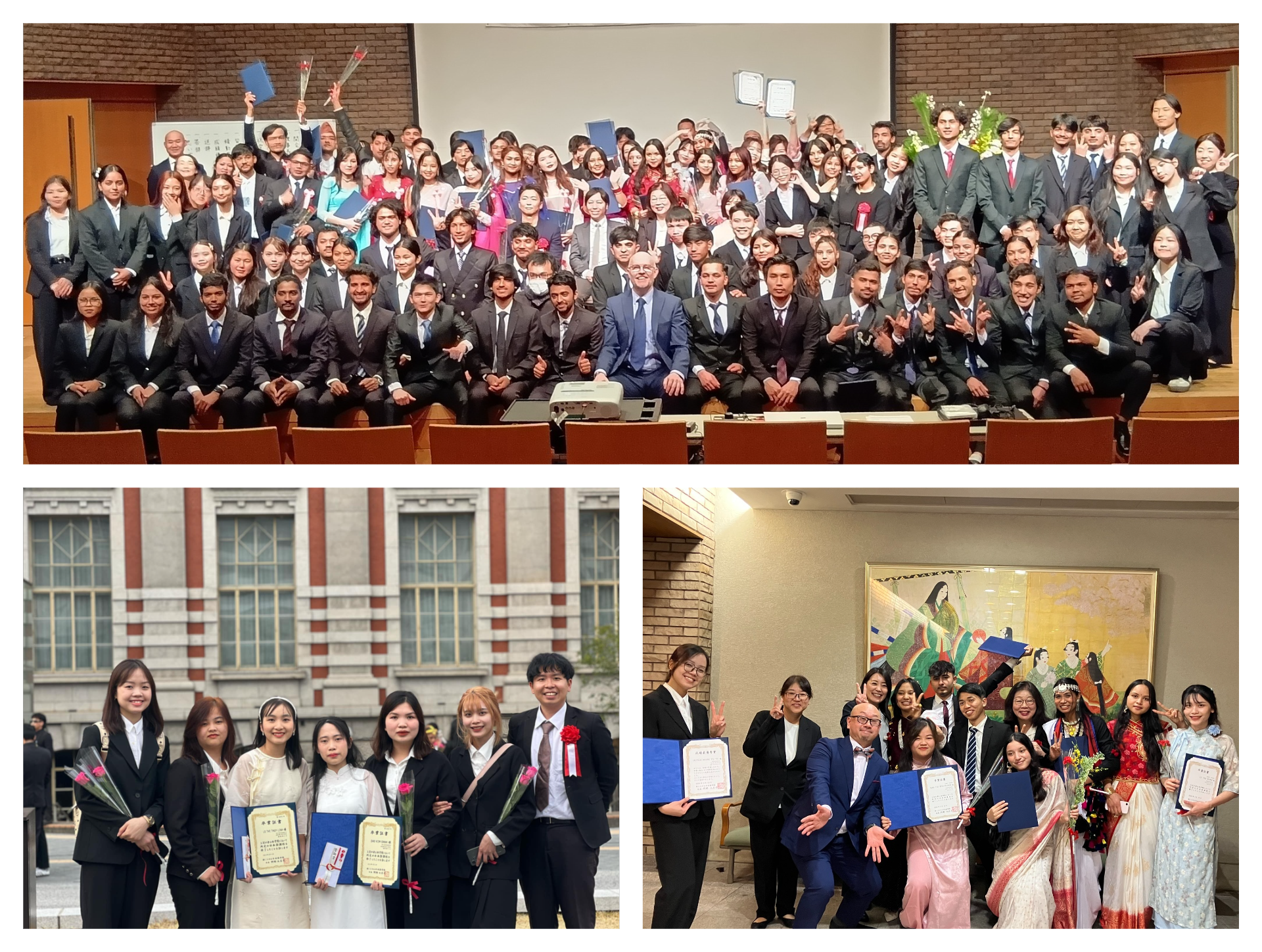 Học viên Amschool tham dự Lễ tốt nghiệp tại Sakura Kotonoha 